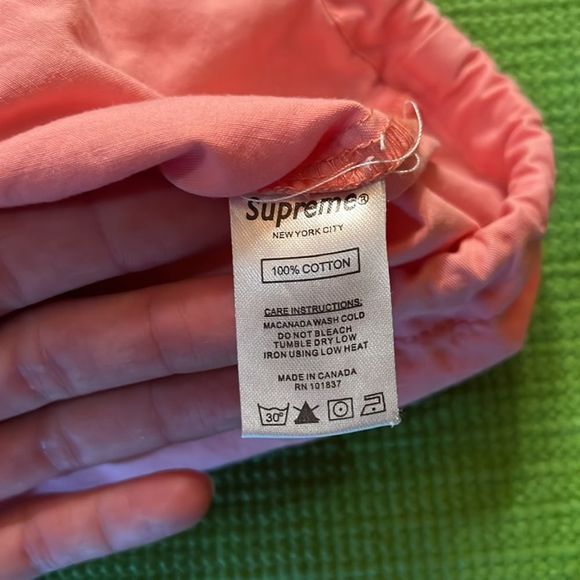 🌵 HP 🌵 Pink Supreme half zip hooded light jacket (authentic) - Picture 9 of 10